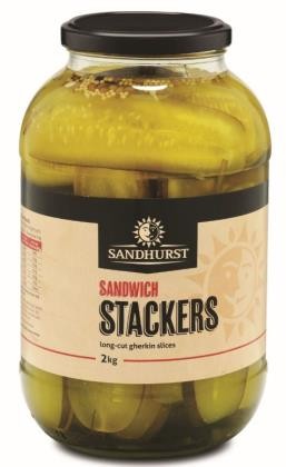 Gherkins Stacker Long Cut
