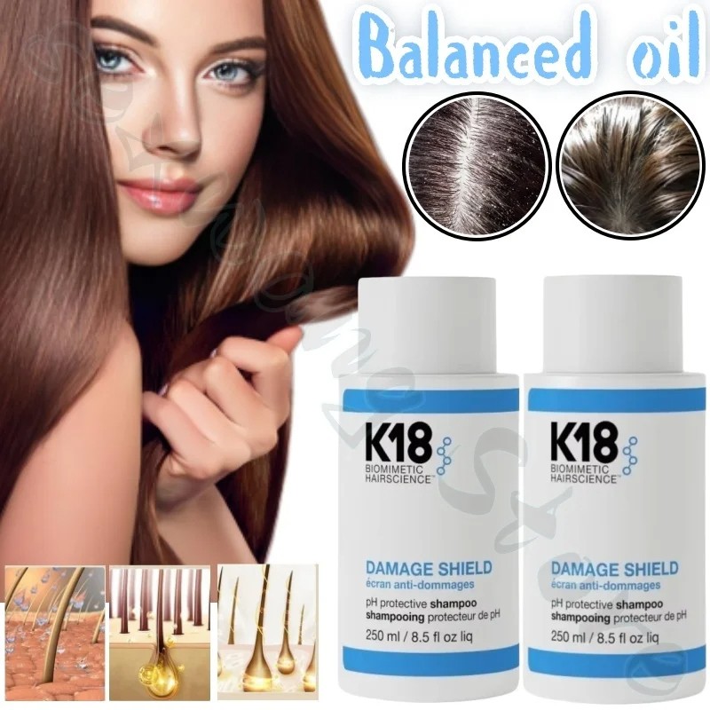 Daily Nourishing and Protective Shampoo - Blue Bottle, Smooth and Shiny, Refreshing and Fluffy