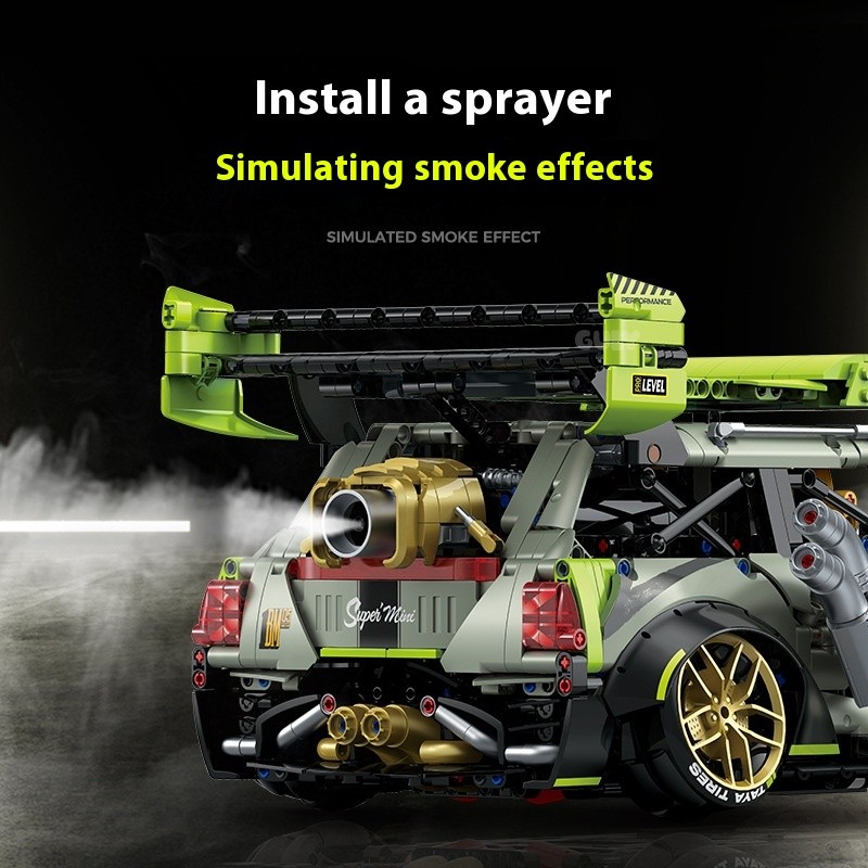 Fashion Car Building Blocks Assembling Educational Toys