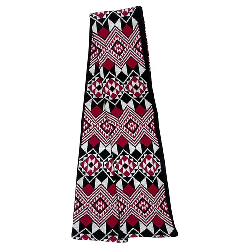 Dark Red Mori Scarf