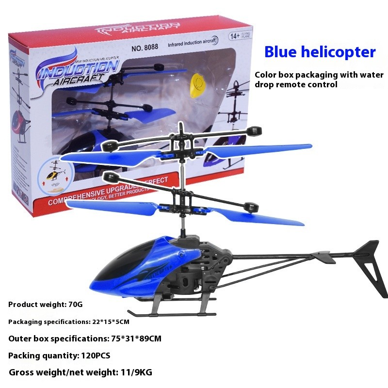 Induction Helicopter Remote Control Aircraft Children's Toy