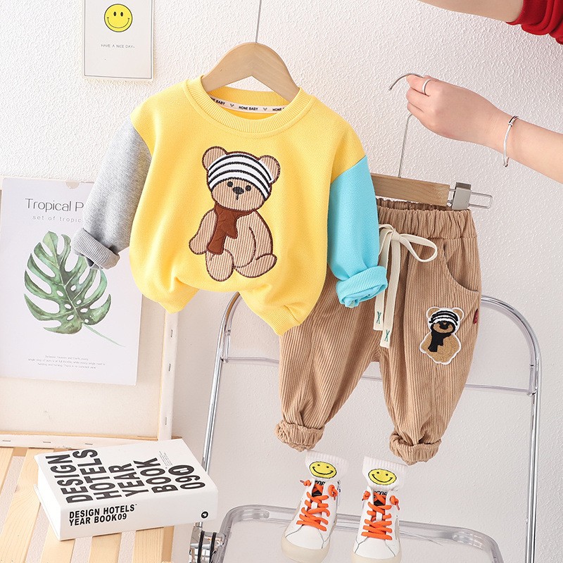 New Spring And Autumn Set For Infant And Child Fashion