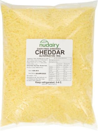 Cheese Cheddar Shredded Dairy Free
