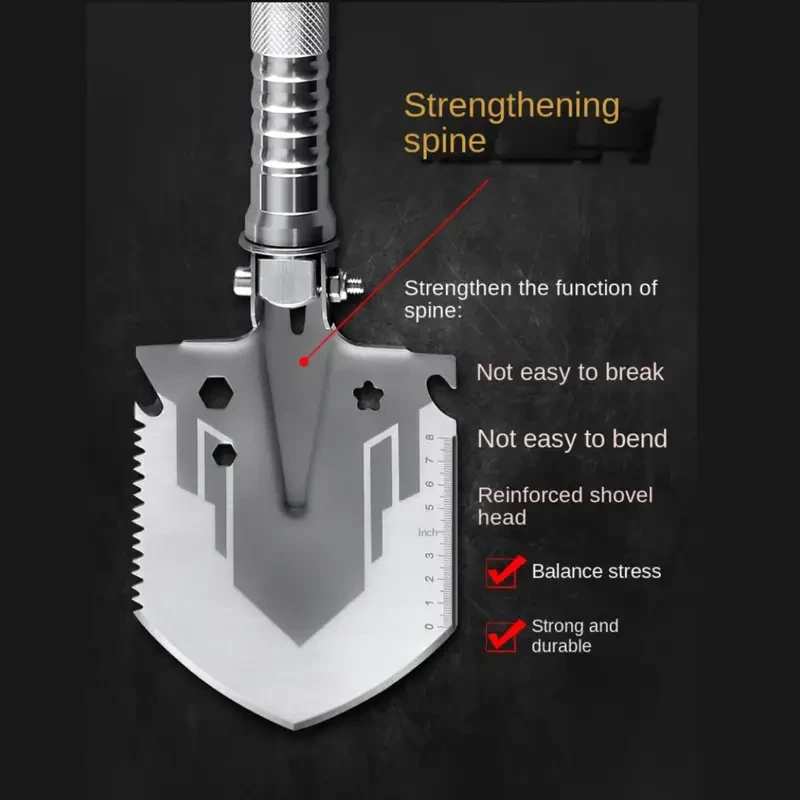 Multi-Purpose Camping Shovel