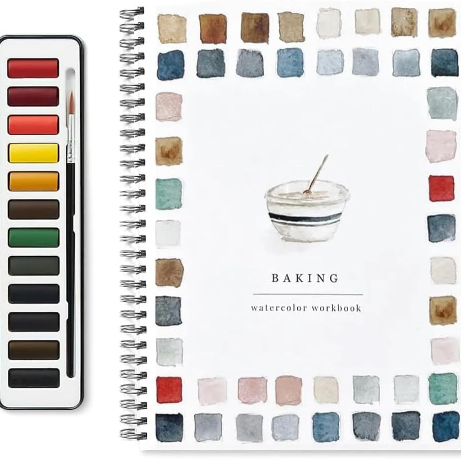 Portable Home Watercolor Exercise Book For Beginners