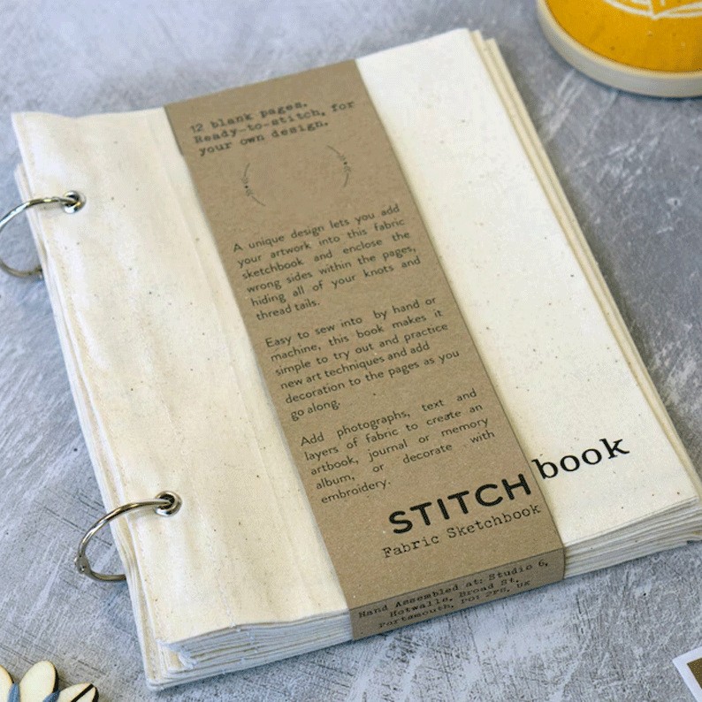 Blank Fabric Painting Sketchbook Props