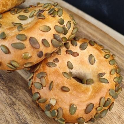 Bagel Pumpkin Seed Sliced 100G