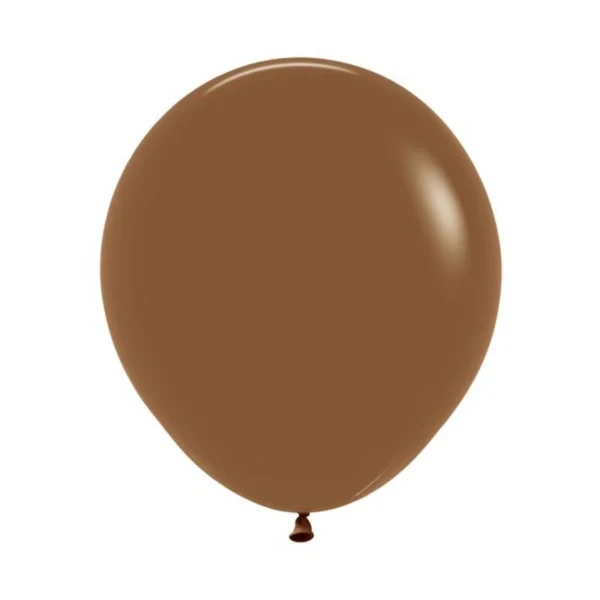 Sempertex 45cm Fashion Coffee Latex Balloons - Pack of 6