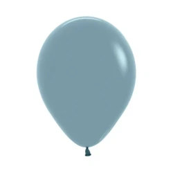 Sempertex 12cm Pastel Dusk Blue Latex Balloons  - Pack of 50