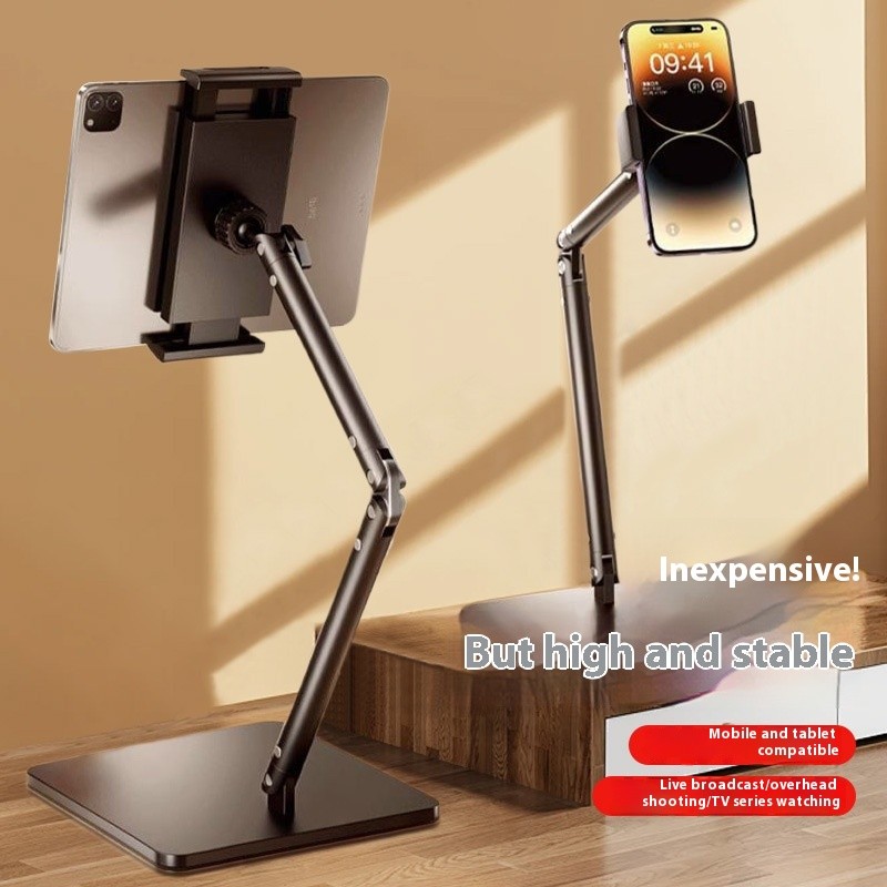 Mobile Phone Metal Plate Desktop Bracket Convenient Live Streaming Shooting