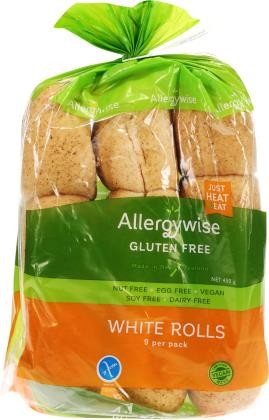 Bread Roll White Gluten Free 450G