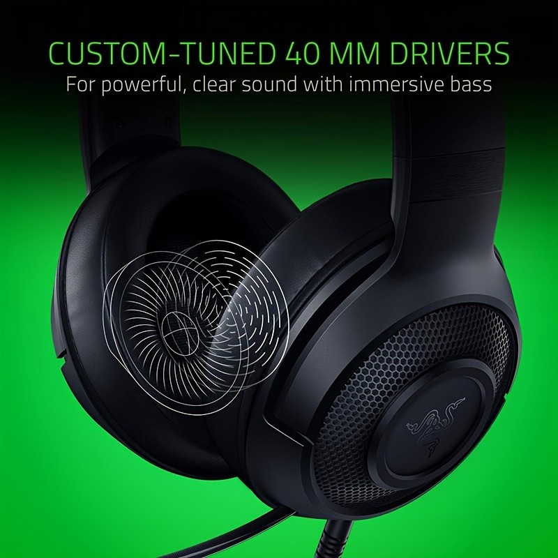 Razer Narijira Standard Edition X Headset: Surround Sound Gaming Headphones