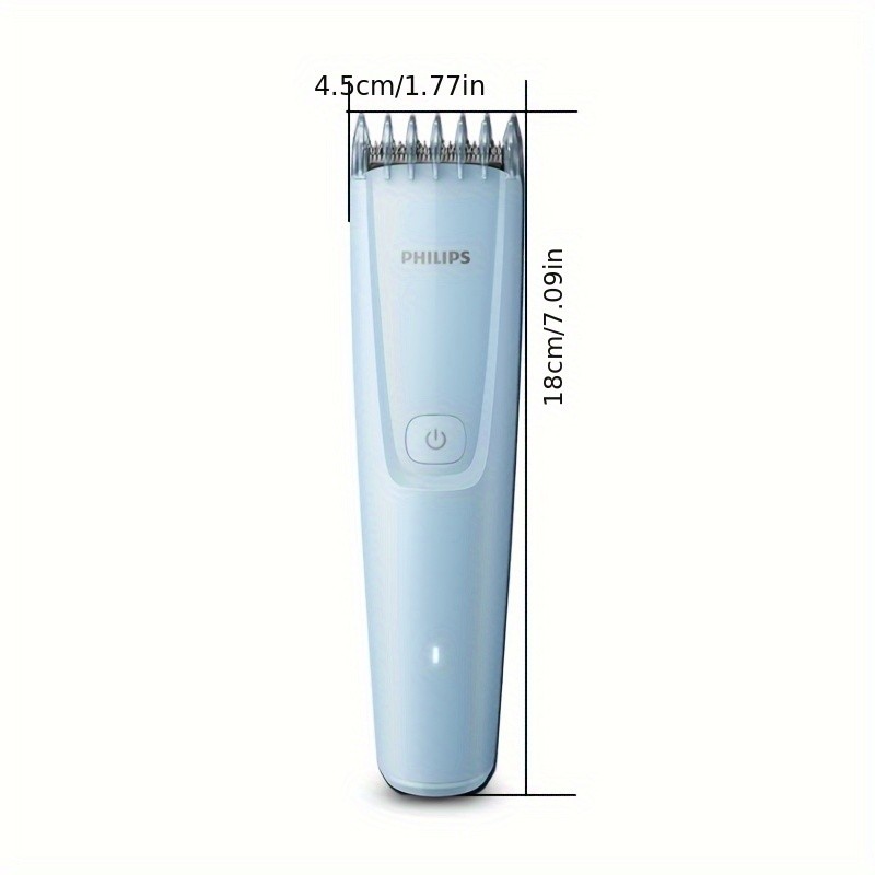 7-Speed Hairclipper Series 3000: Precision Steel Blade Head, PowerDrive System, Type-C Charging Cable