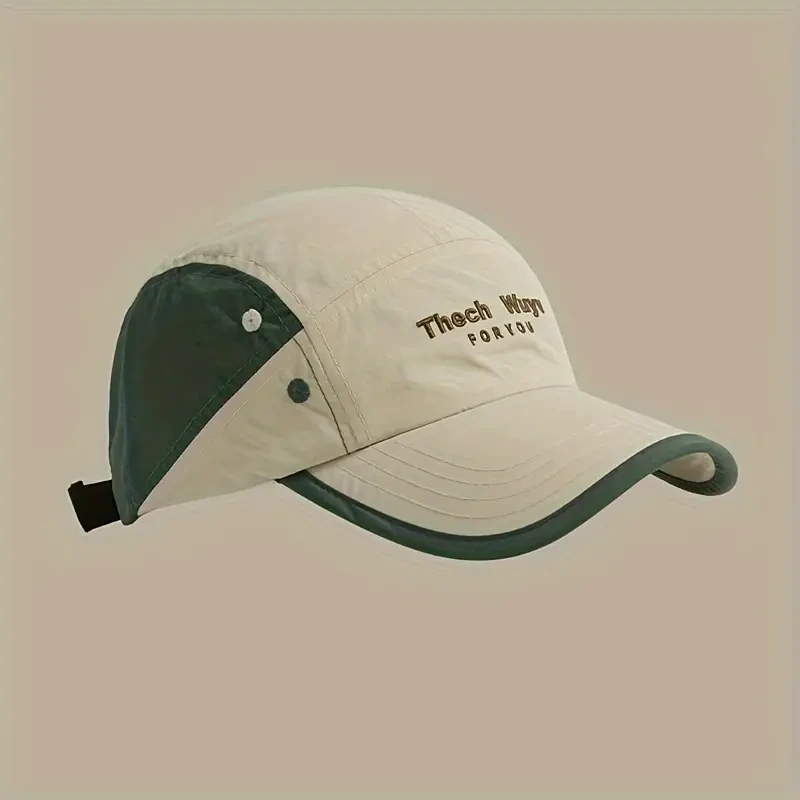 Outdoor Color-Block Baseball Cap