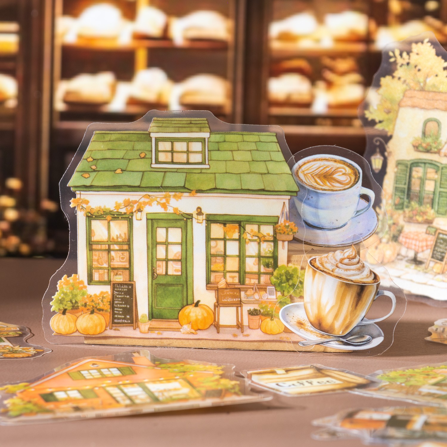 Encounter Cafe Series Hand Account Sticker Package