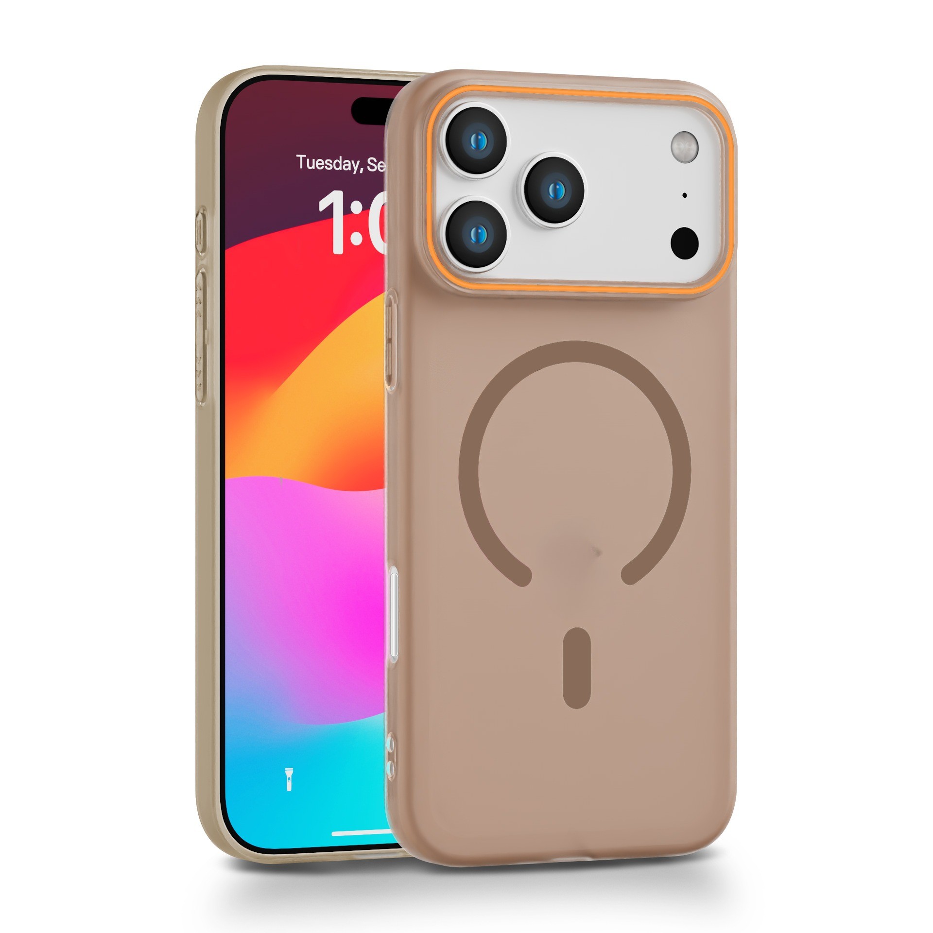 PC Magnetic Ice Mist Frosted Phone Case