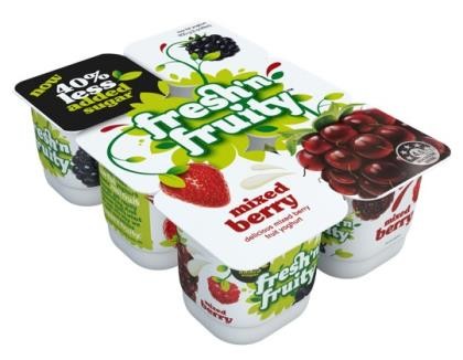 Yoghurt Mixed Berry Reduced Sugar 125g