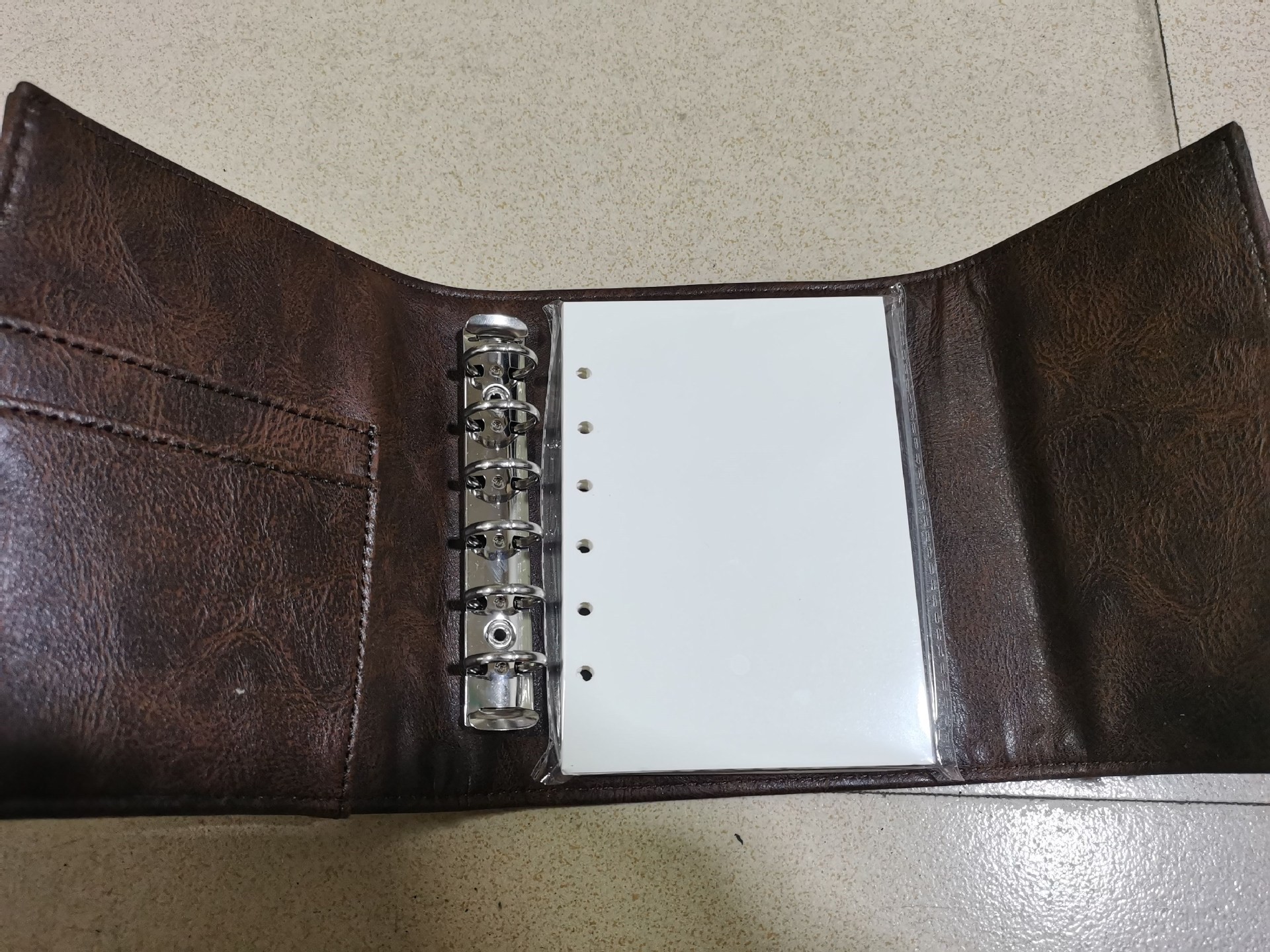 Creative Retro Leather Buckle Notebook