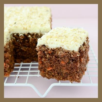Slab Cake Carrot Iceds