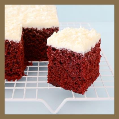 Slab Cake Red Velvet