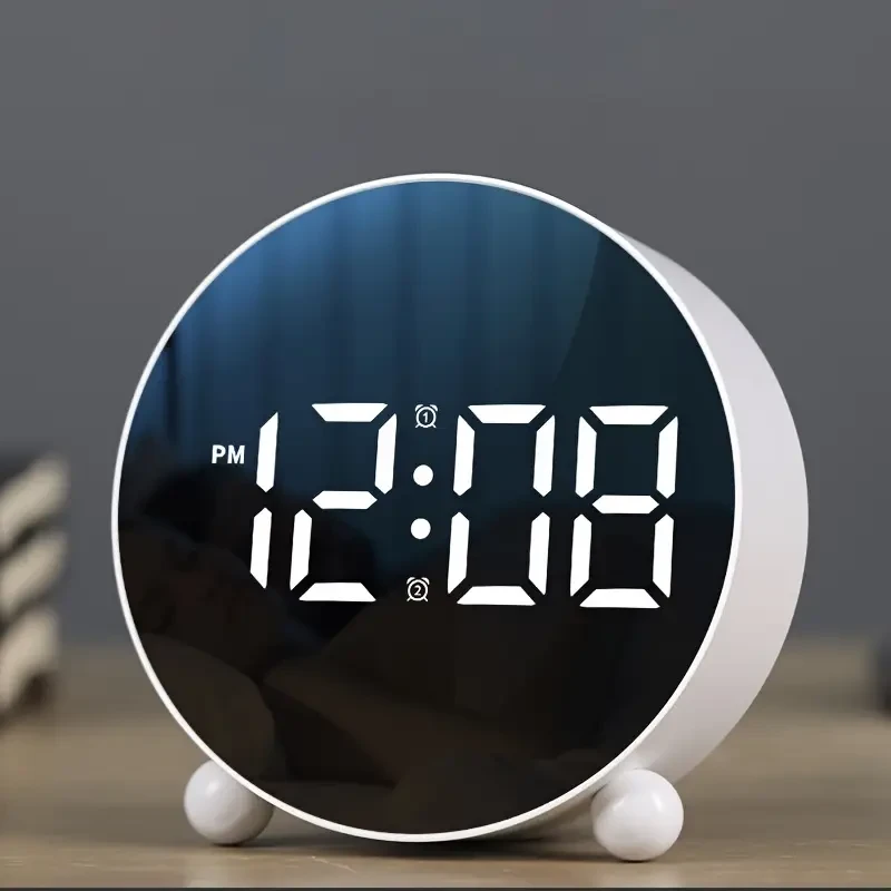 LED Digital Alarm Clock with Temperature