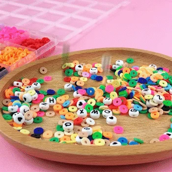 Early Christmas Sale- 49% OFF - Clay Beads Bracelet Making Kit