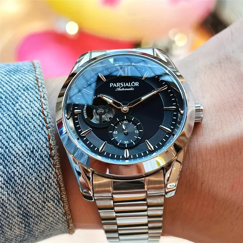 Skeleton Automatic Mens Watch