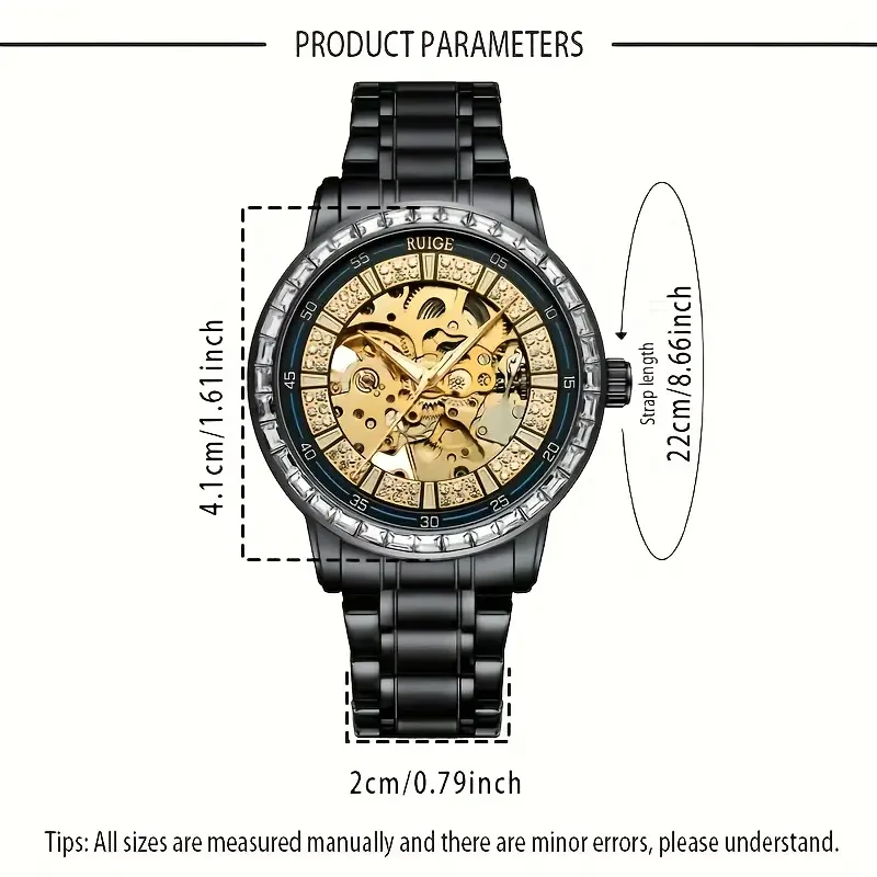 RUIGE Womens Automatic Mechanical Watch