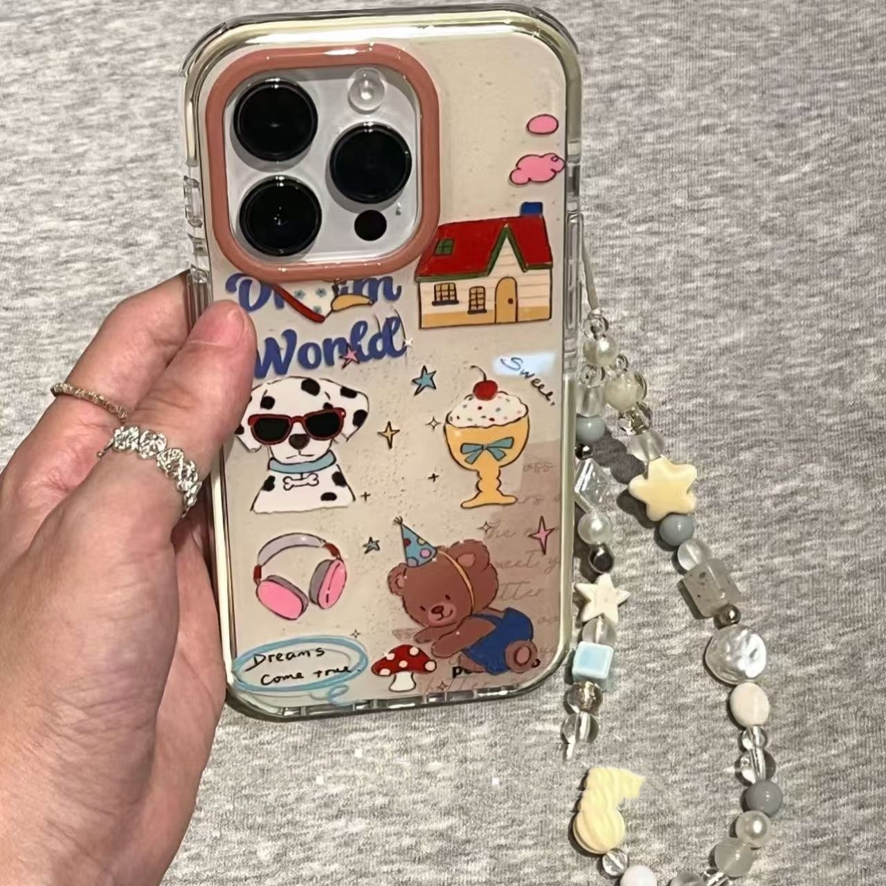 Retro Cute Dog Party Phone Case