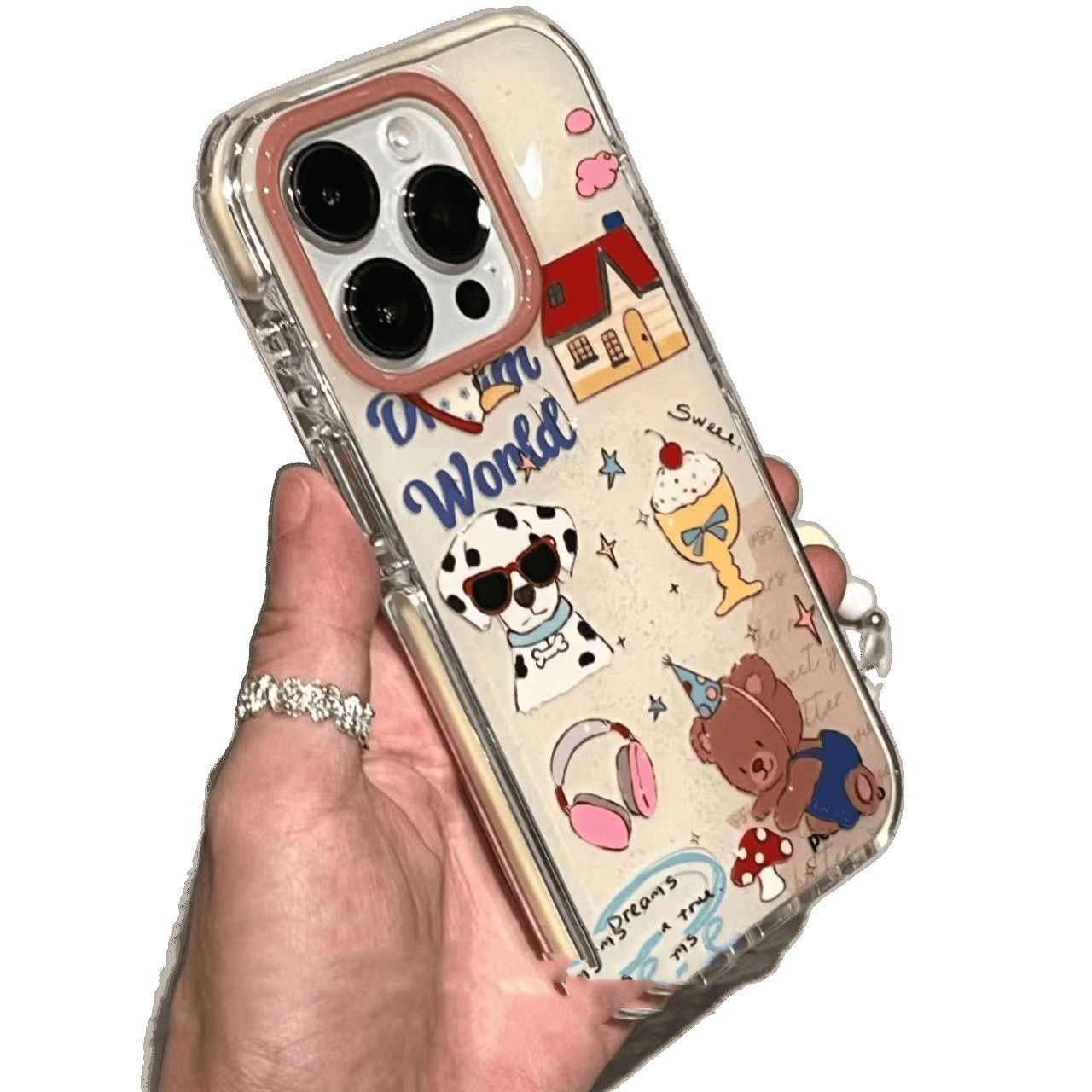 Retro Cute Dog Party Phone Case