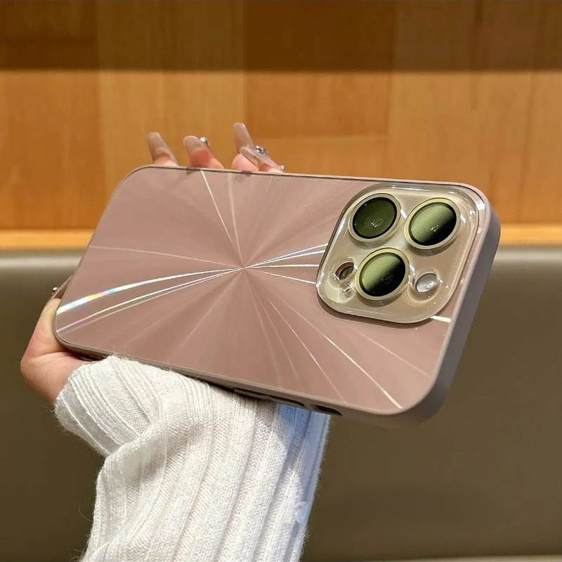 Colorful CD Grain Magnetic Crystal Lens Suitable Phone Case