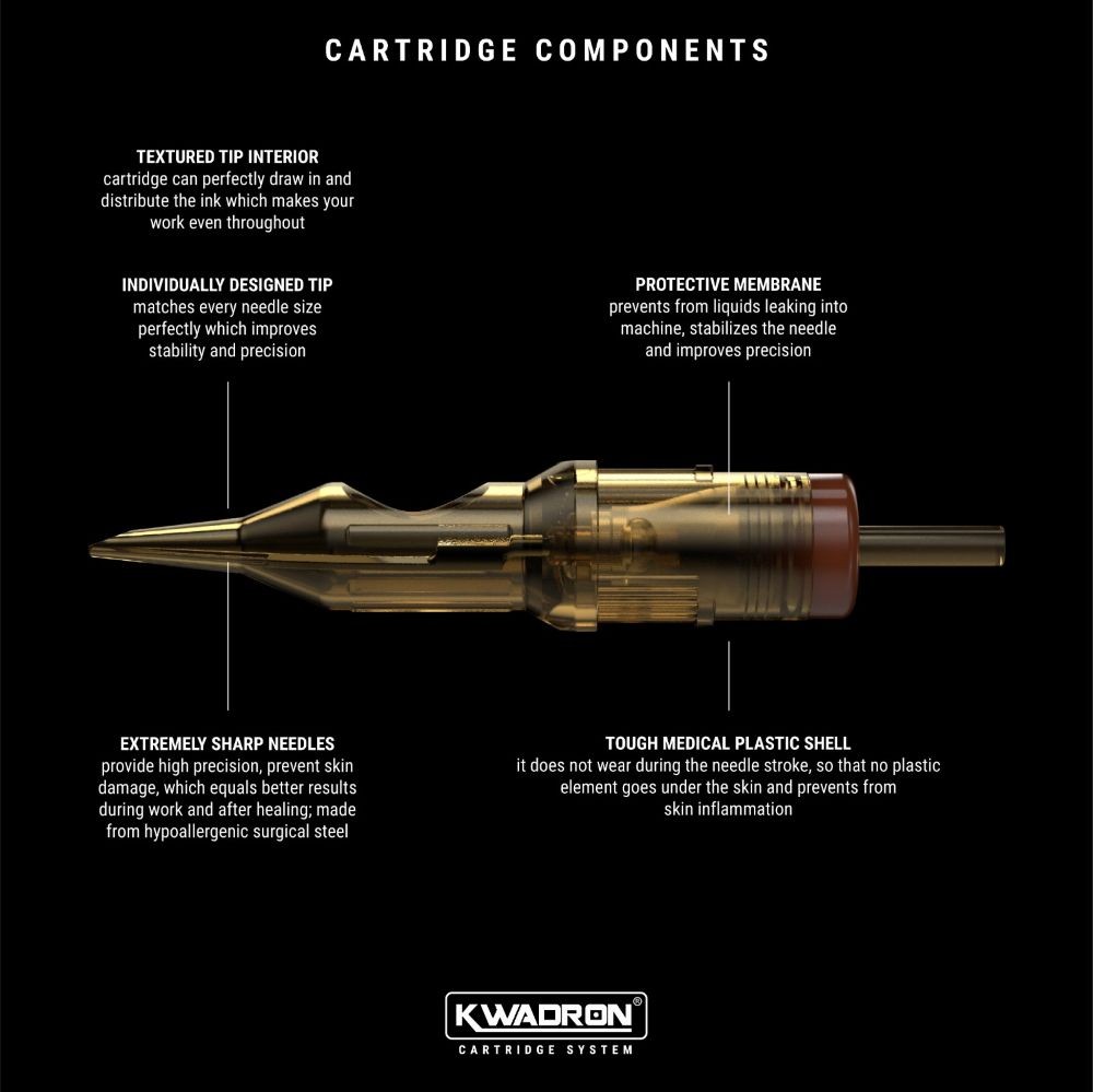 Kwadron Cartridges  Curved Magnum