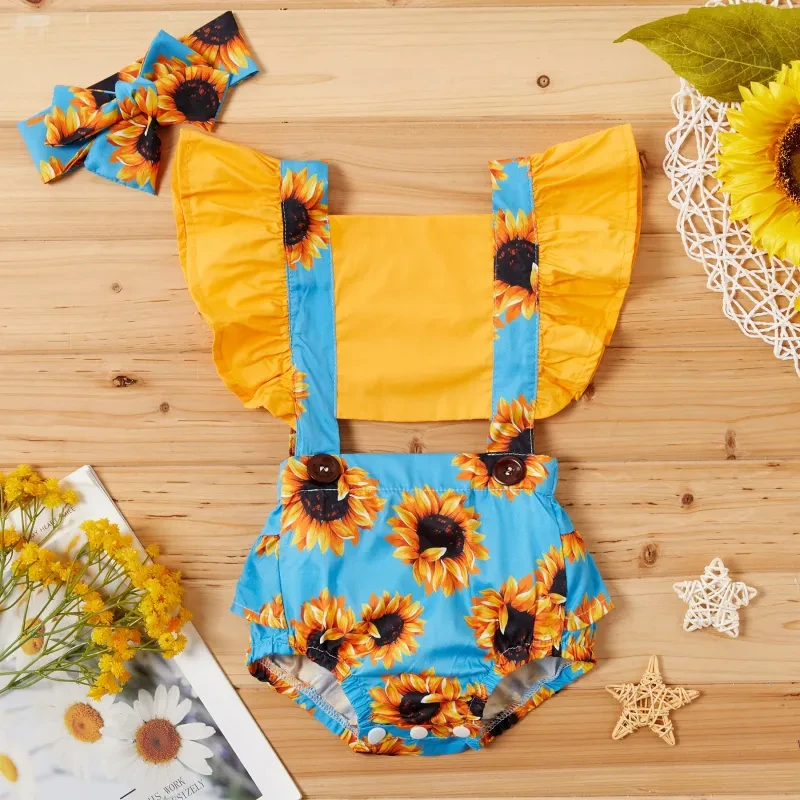 Chic Summer Romper for Babies