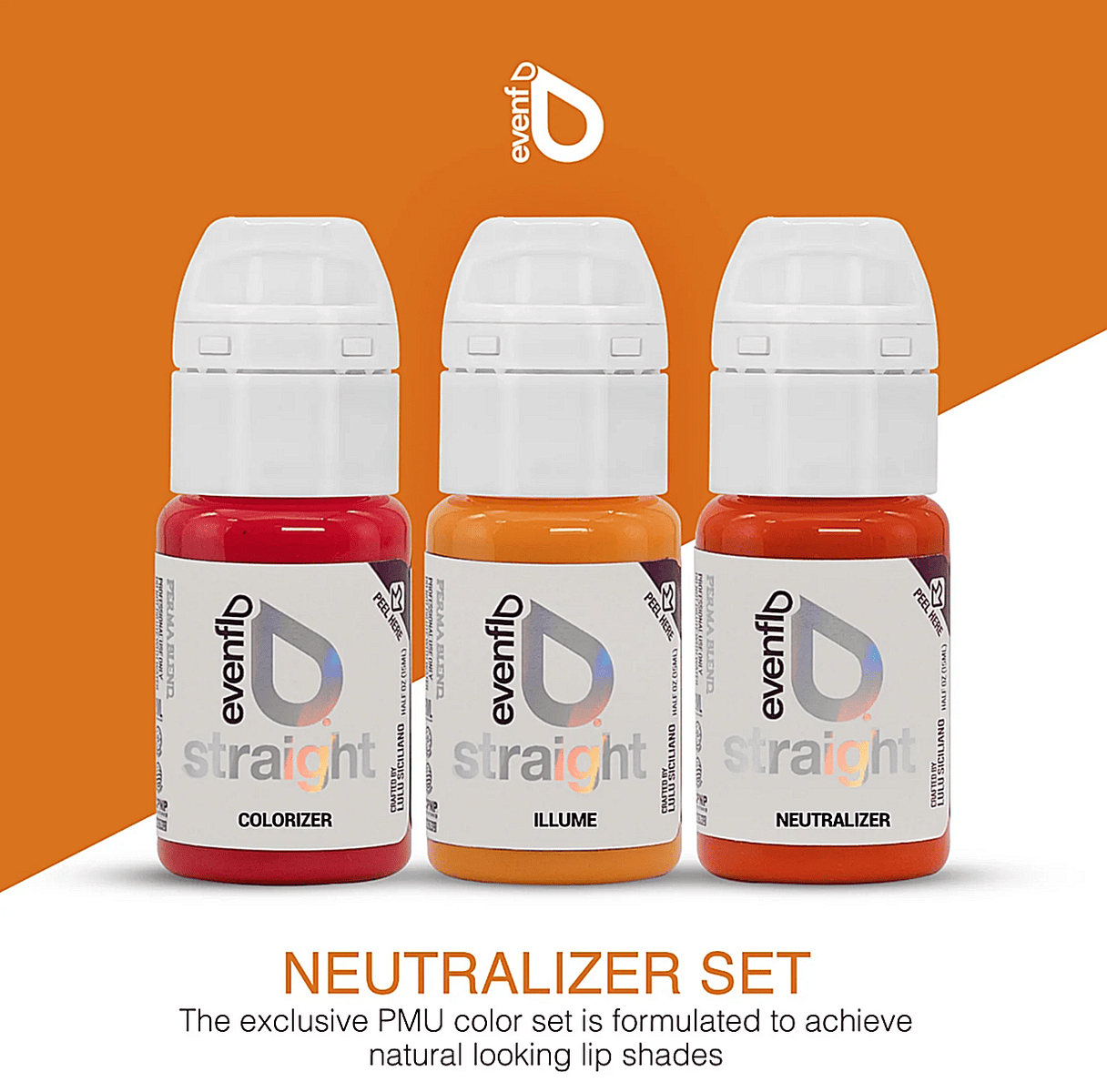 Evenflo Corrector & Neutralizer Set  3 x 1/2oz Bottles