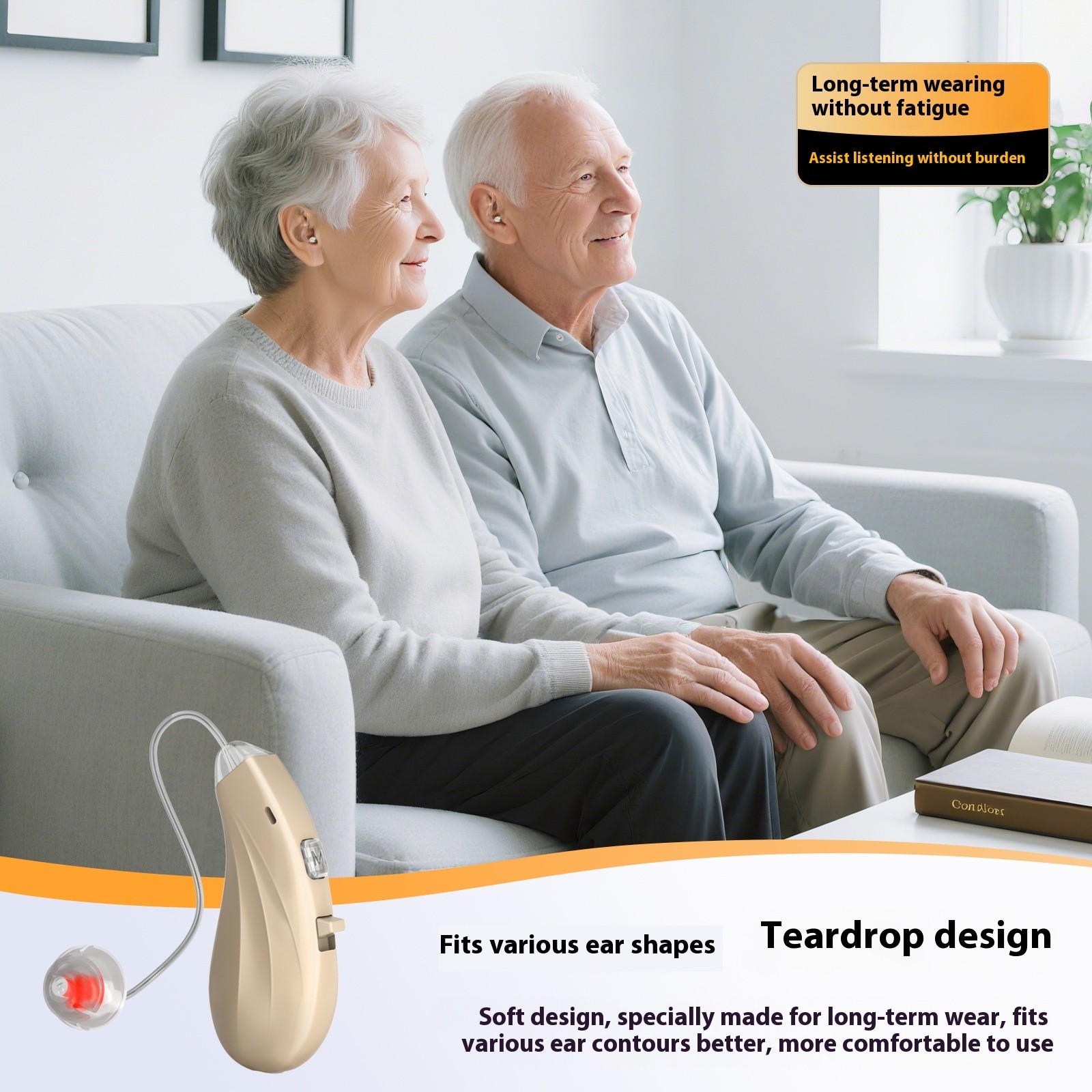 16-channel Behind-the-ear Aid Rechargeable Hearing Aid