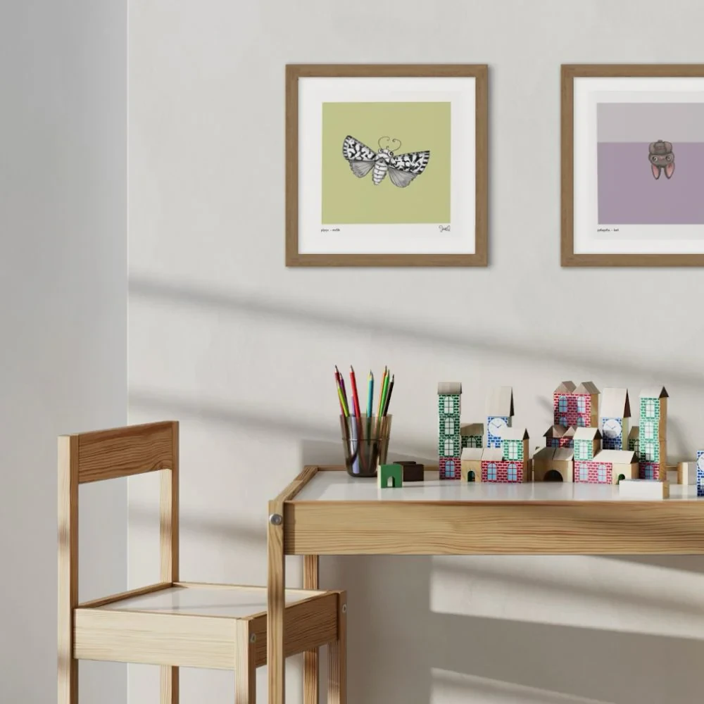 Print - Ppepe - Moth