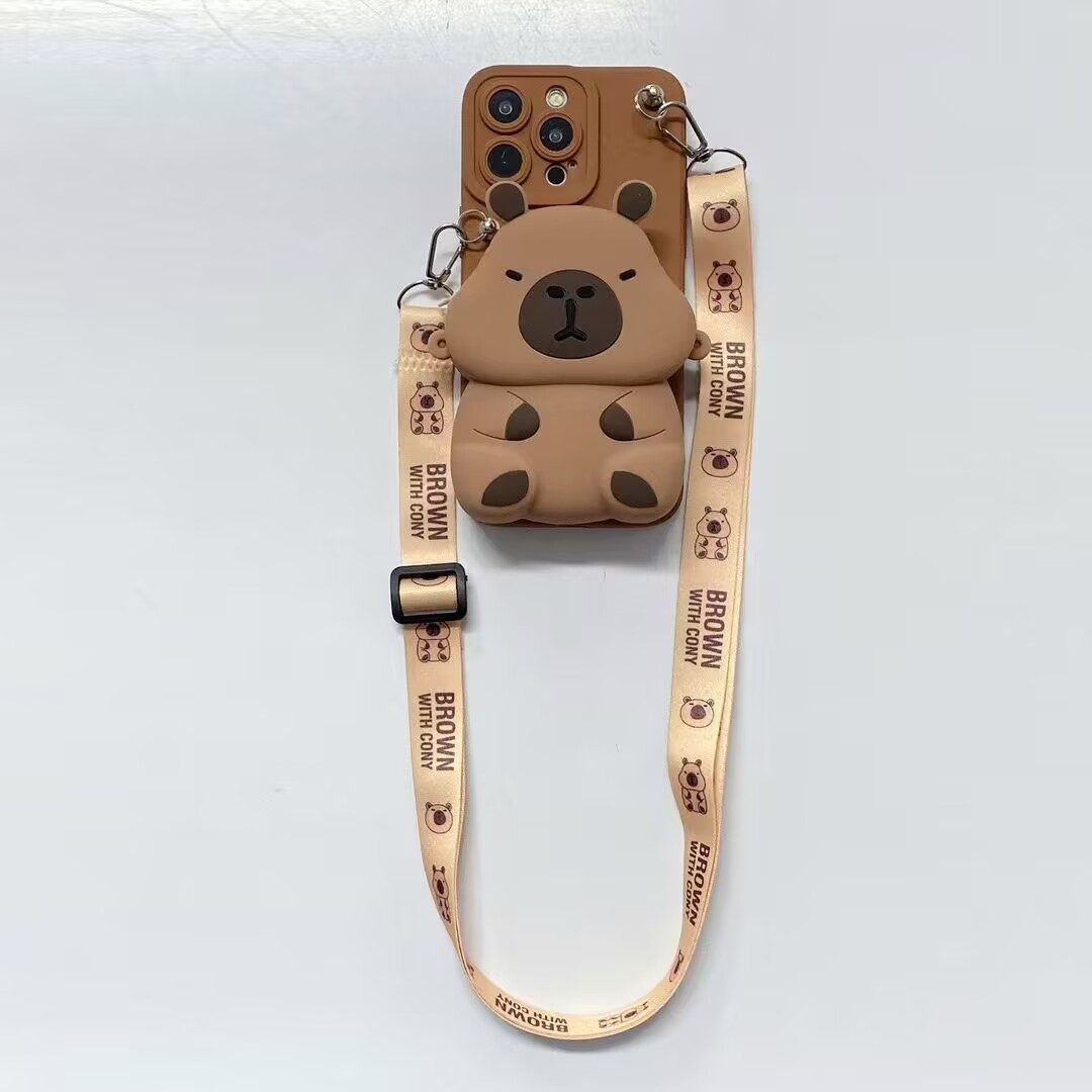 Fashion Personalized Capabala Coin Purse Phone Case