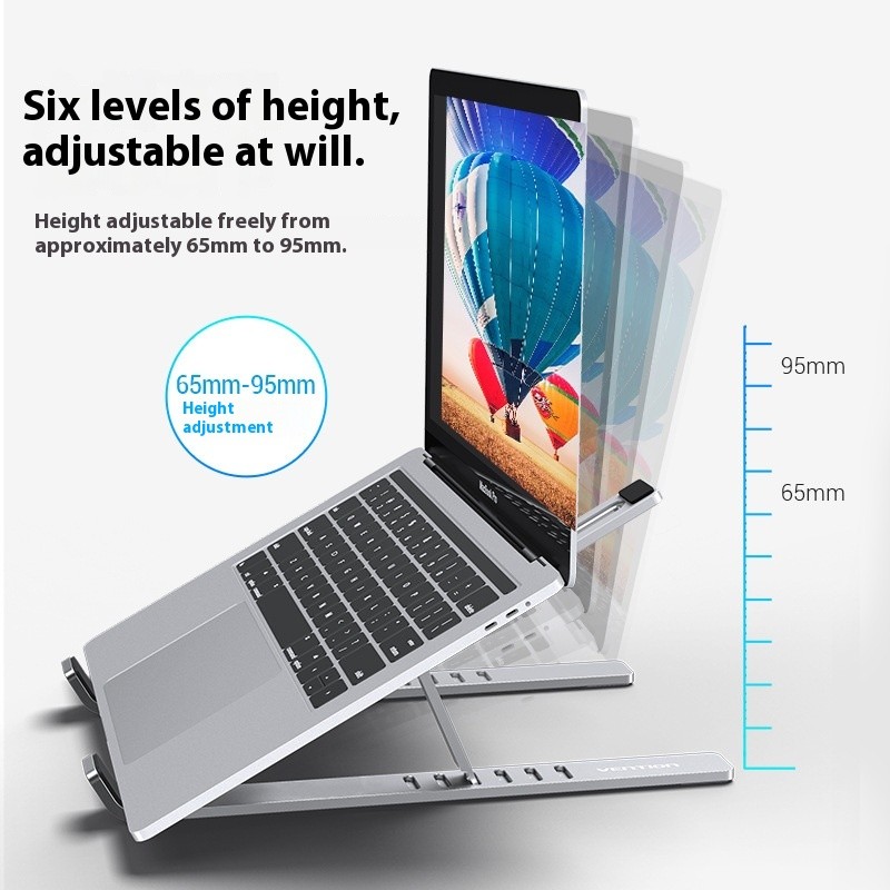 Laptop Stand Desktop Aluminum Alloy Heat Dissipation