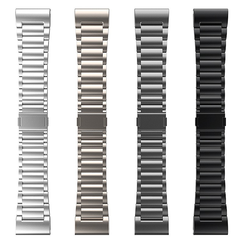 Magnetic Buckle Three-bead Pure Titanium Strap