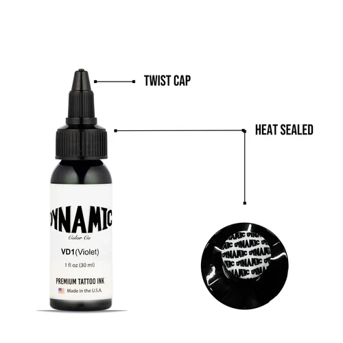 Dynamic Tattoo Ink Violet  1 oz