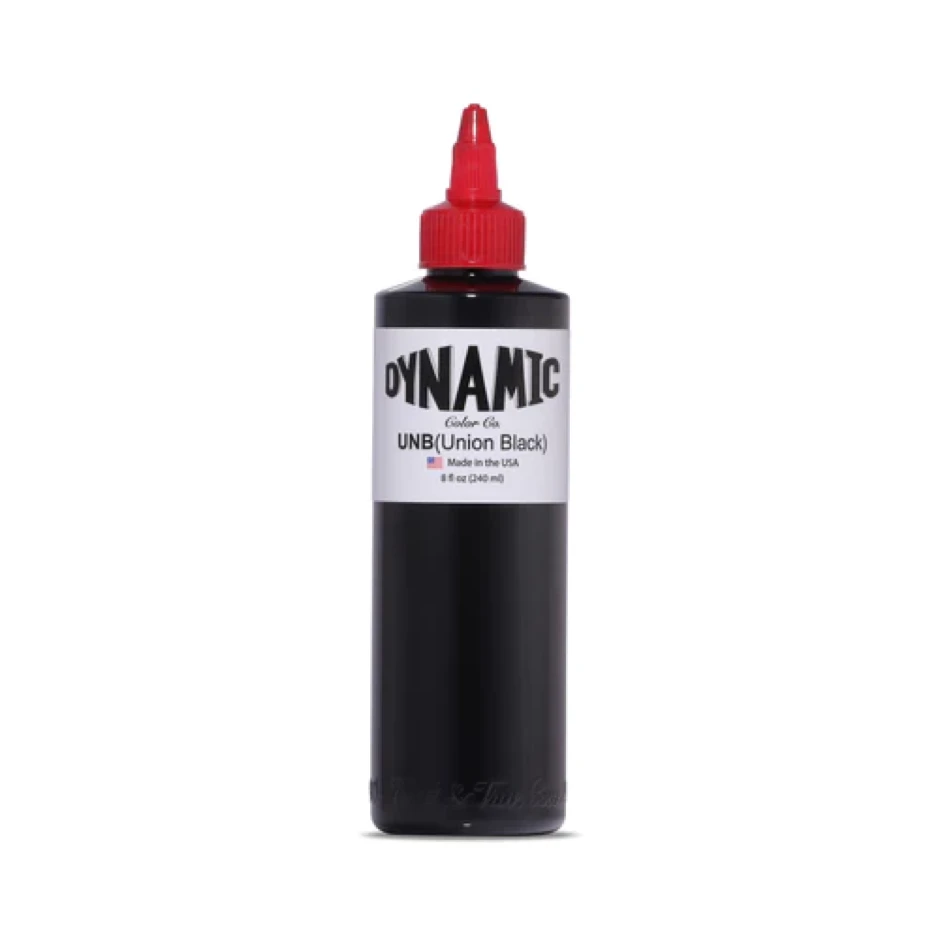 Dynamic Union Black Ink 8 OZ