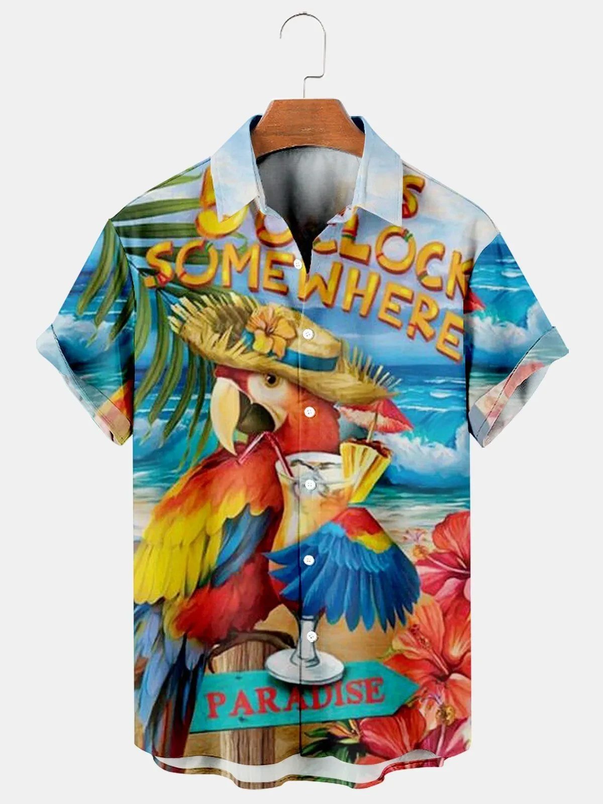 Plus Size Hawaiian Shirt