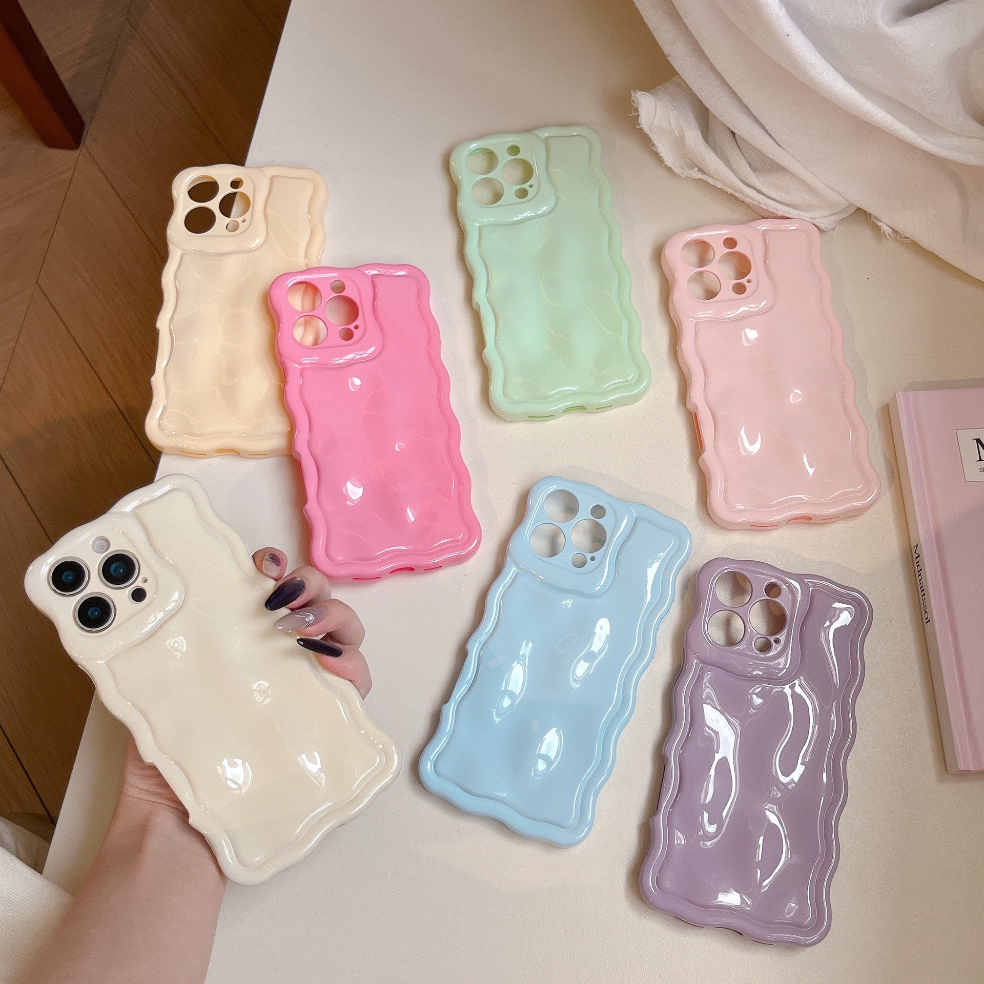 Solid Color Macaron Mobile Phone Soft Case
