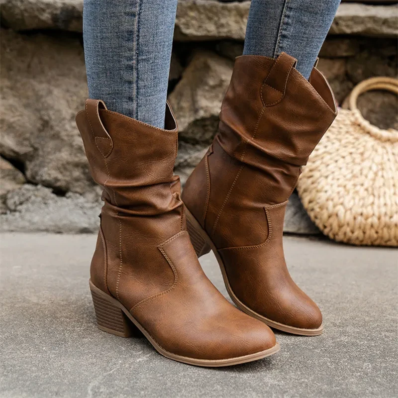 Ladies Western Shoe Boots