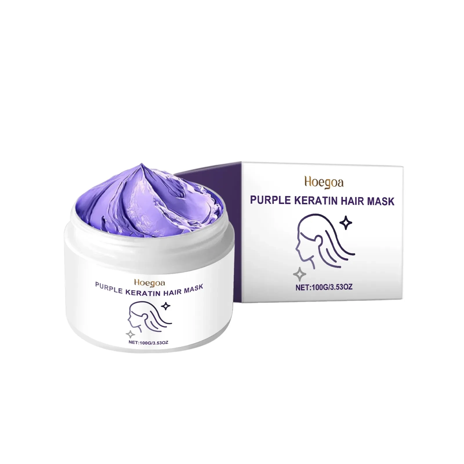 Purple Keratin Hair Mask
