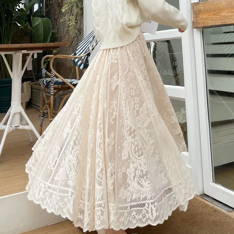 Girls Lace Skirt