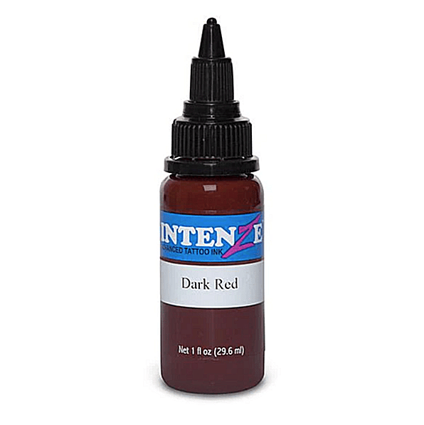 Dark Red  Intenze Tattoo Ink