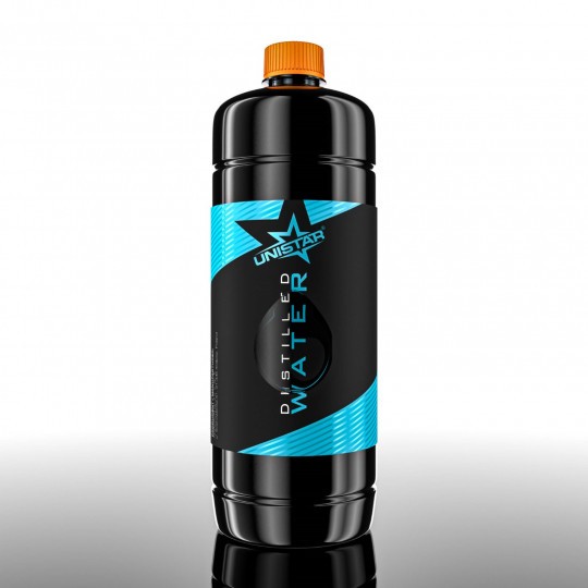 Demineralised/Distilled Water 1 Ltr  Unistar By Kwadron