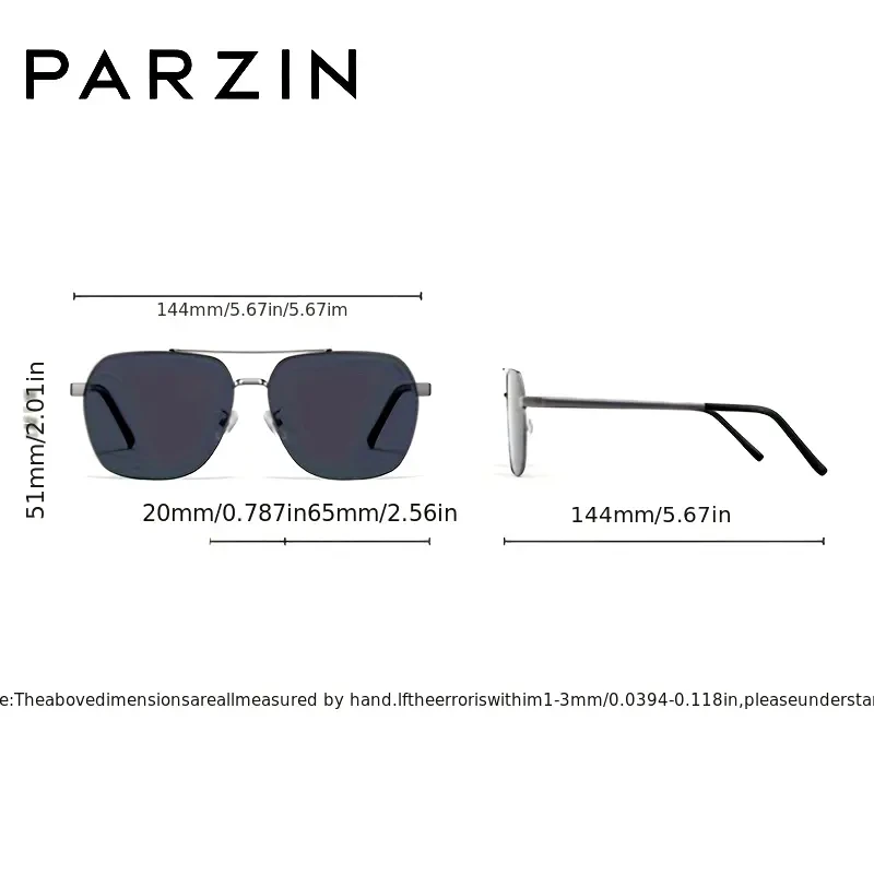 PARZIN Men's Fashion Glasses