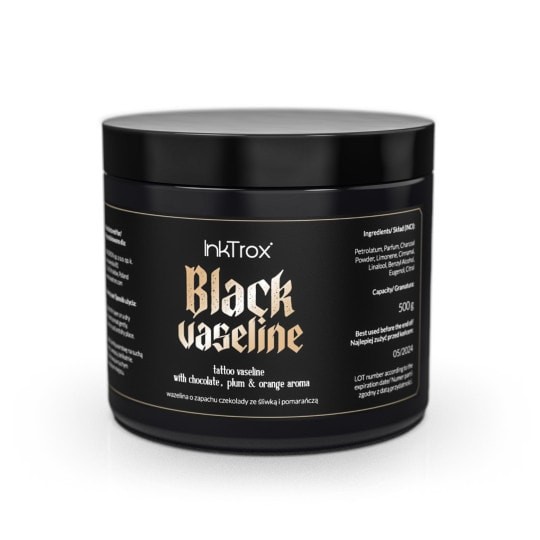 Black Chocolate Vaseline 500g  INKTROX By Kwadron